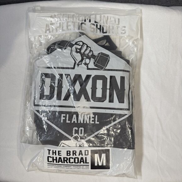 DIXXON Flannel Company Men's The Brad Charcoal Party Shorts Size M NEW - Picture 2 of 5